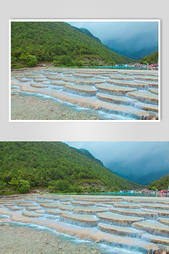 云南丽江玉龙雪山蓝月谷