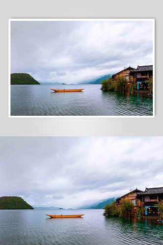 云南泸沽湖图片摄影图