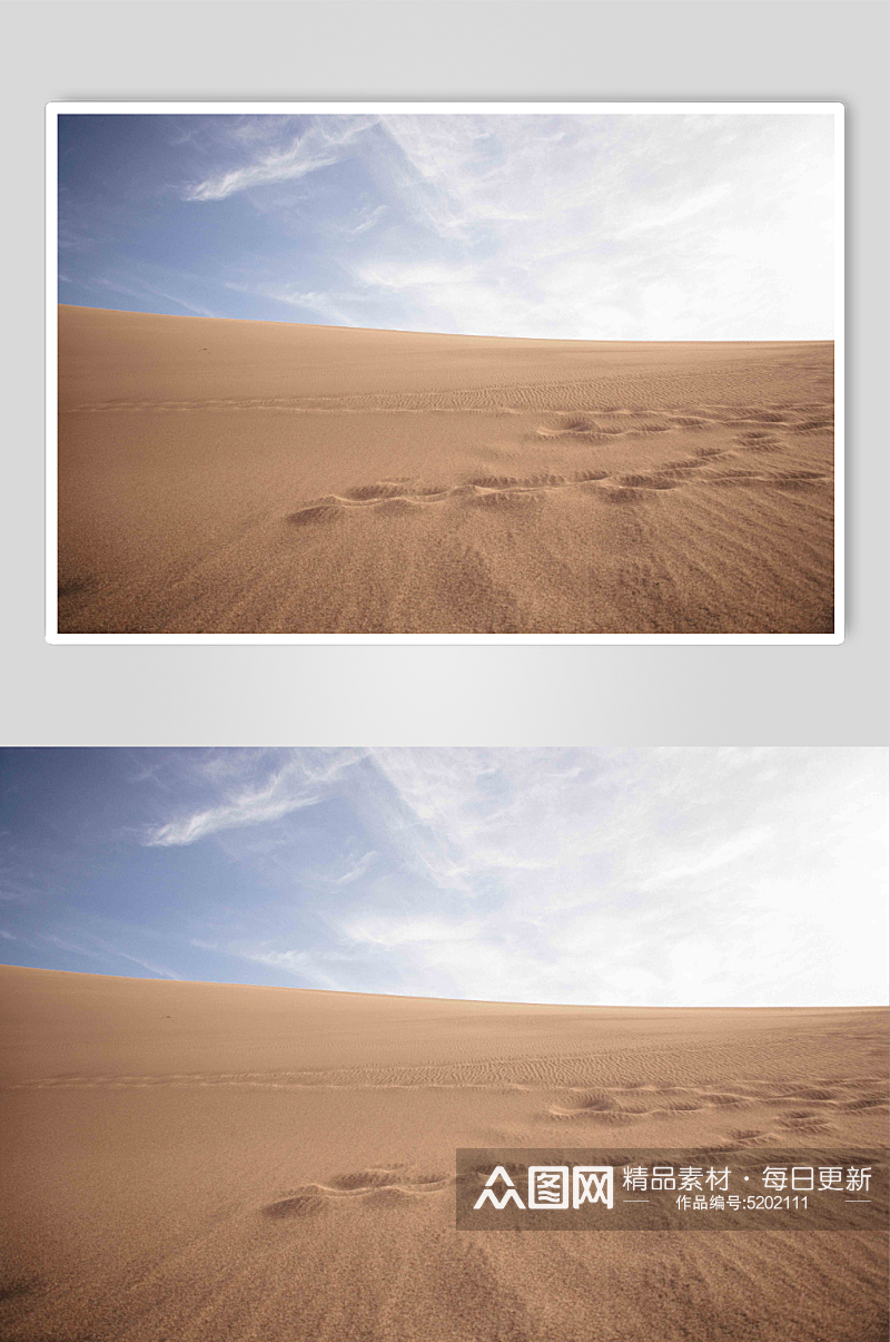 四月的敦煌沙漠戈壁滩图片素材