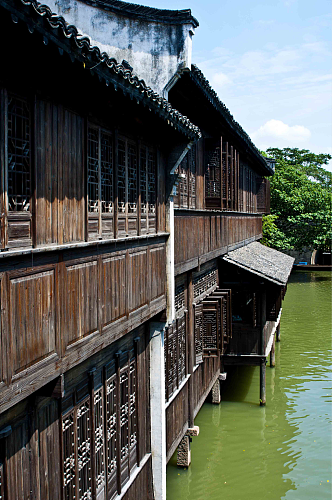 浙江乌镇风景图片