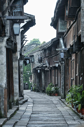 浙江乌镇风景图片