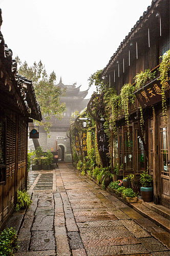 浙江乌镇风景图片