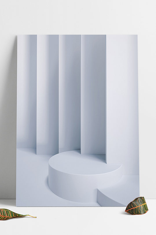 质感灰白简约背景