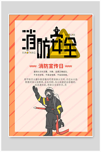 消防安全宣传知识海报