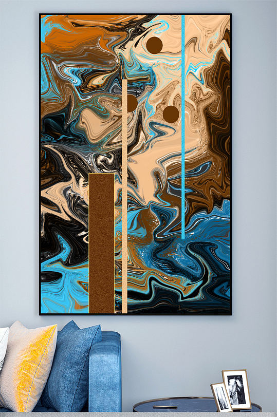 现代抽象几何壁画图片-现代抽象几何壁画素材-现代抽象几何壁画模板