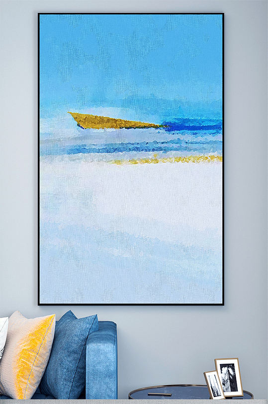 油画风景壁画装饰画-众图网