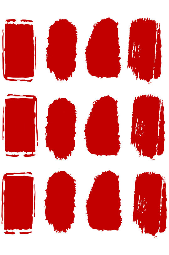 复古中秋印章素材模板下载-编号295668-众图网