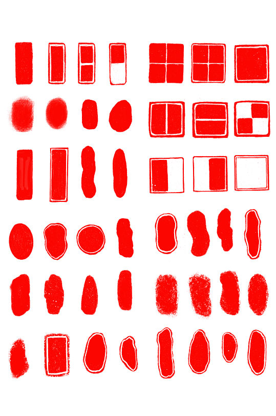 红色印章图片素材