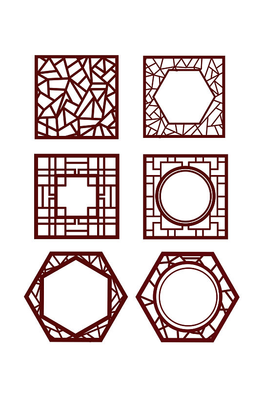 中式花纹边框标题框免扣png装饰立即下载欧式花框花纹边框花边矢量