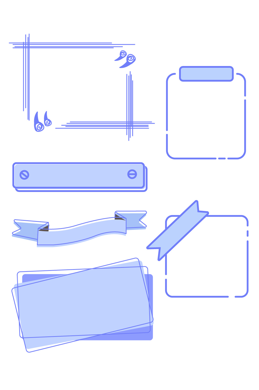 提示对话框元素免抠
