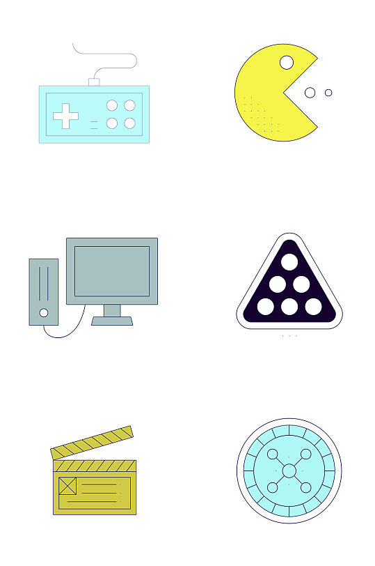 兴趣爱好娱乐类ppt模板-众图网