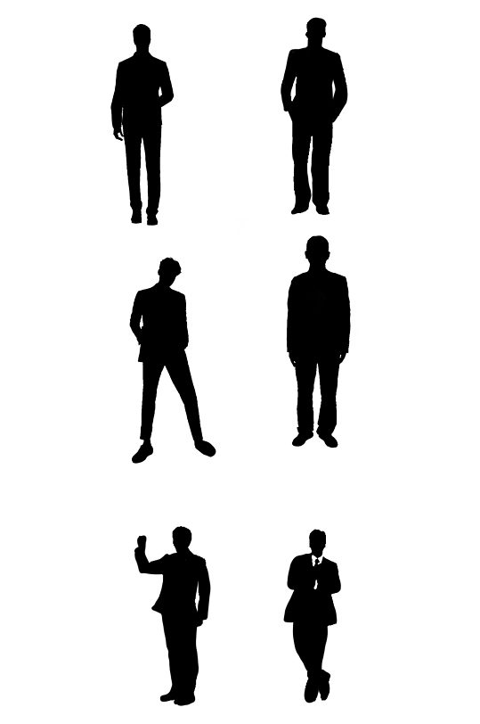 黑白人物png图片-黑白人物png素材下载-众图网