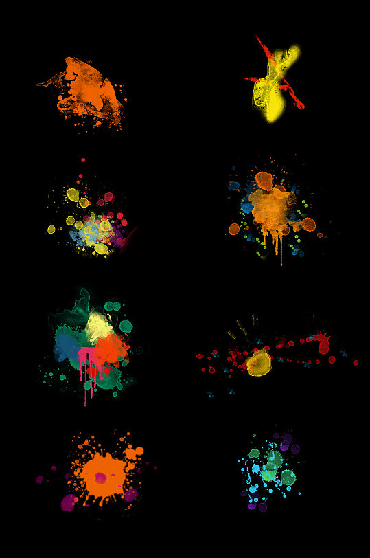 笔刷水墨画图片-笔刷水墨画素材下载-众图网