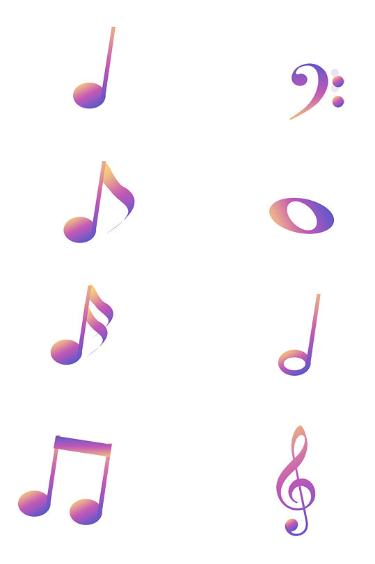 音乐标志矢量图图片-音乐标志矢量图设计素材-音乐标志矢量图模板下载