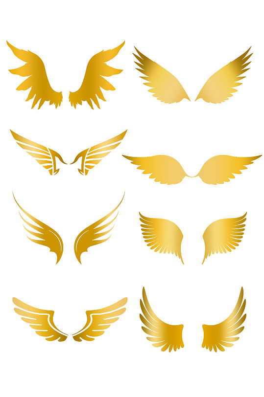 北欧轻奢美女装饰画立即下载北欧轻奢美女装饰画金色翅膀元素免抠素材