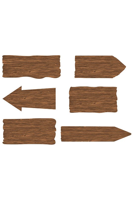 木板指示牌图片免抠-众图网