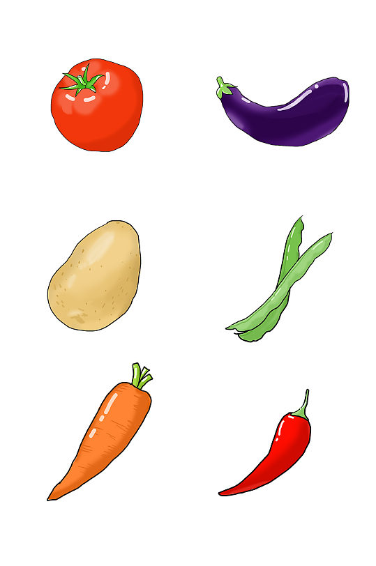 卡通手绘素材豌豆素材手绘创意蔬菜素材立即下载成堆蔬菜青菜蔬菜立即