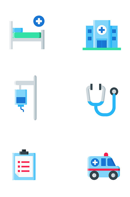 医院素材图标免抠标志