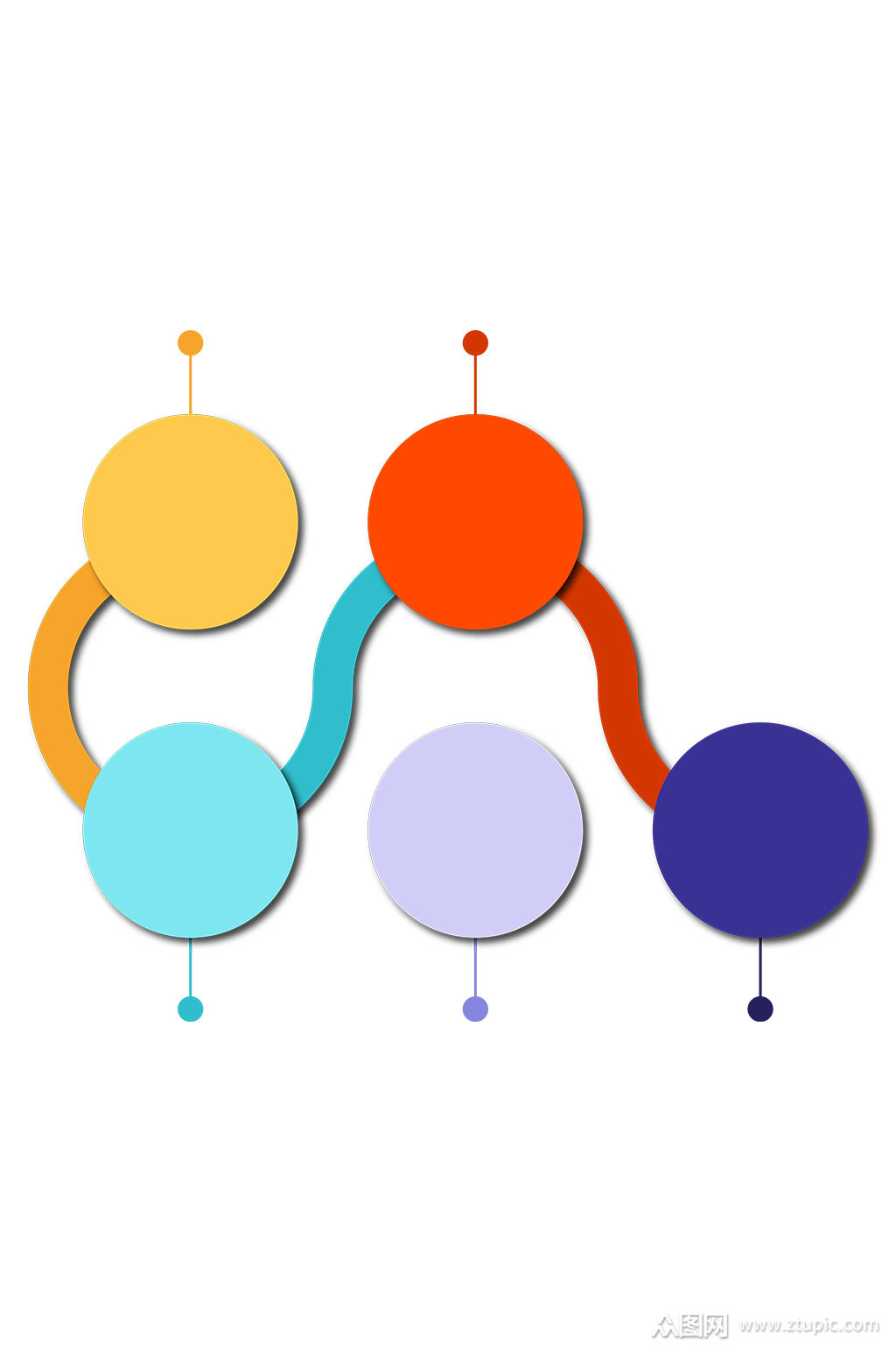 ppt信息图表装饰背景