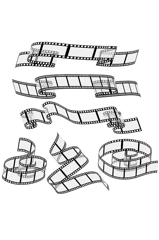 手绘胶卷矢量元素立即下载底片胶卷影片免抠素材电影胶片胶卷图片免抠