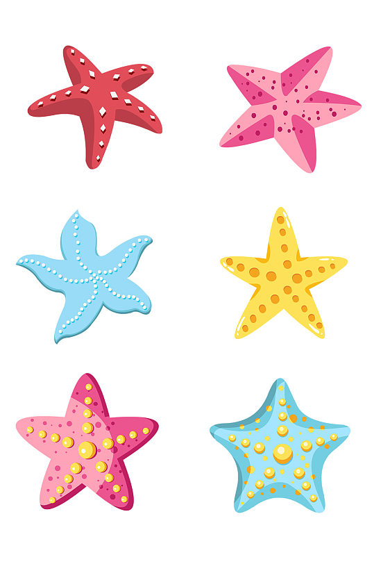 海星海螺贝壳图片免抠