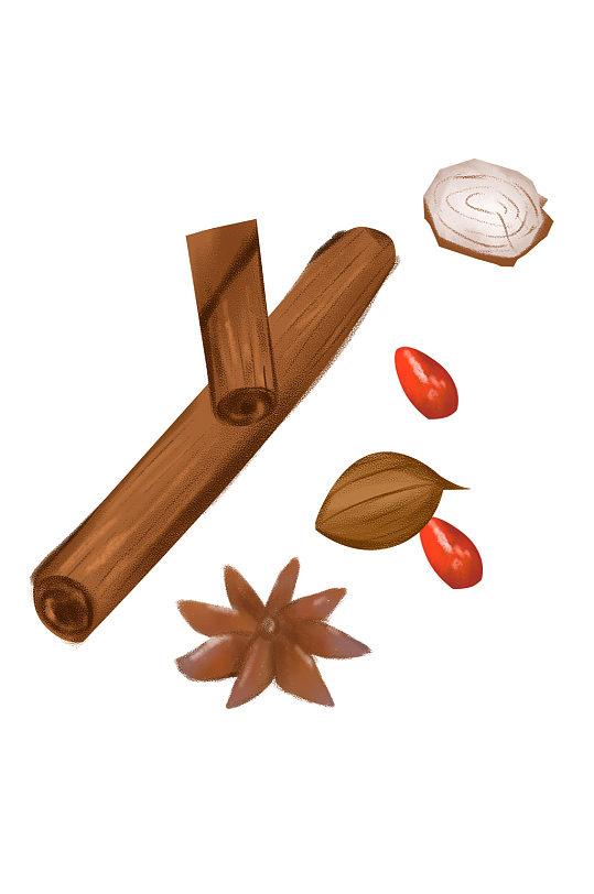 卡通简约大料免抠素材