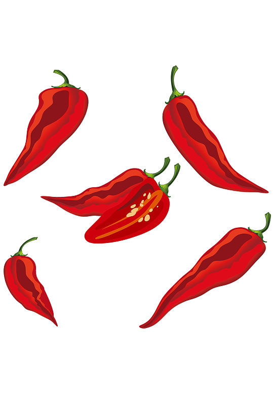 红辣椒元素-红辣椒元素图片-红辣椒元素素材下载-众图网