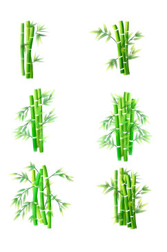 绿色竹子图片植物免抠