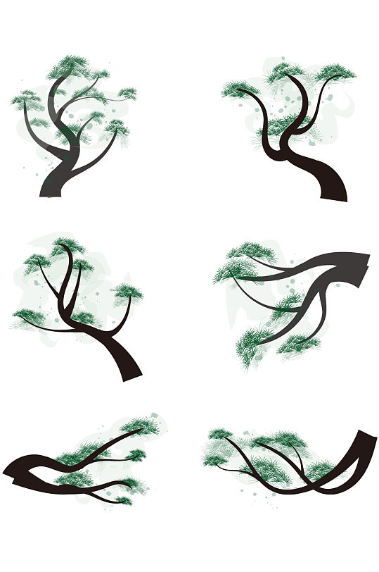 松柏素材_松柏模板_松柏设计图片免费下载-众图网