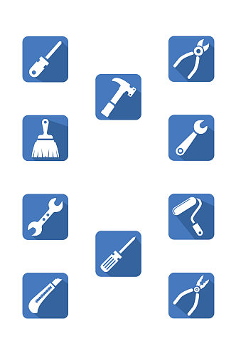 修理工具大全素材图标免抠
