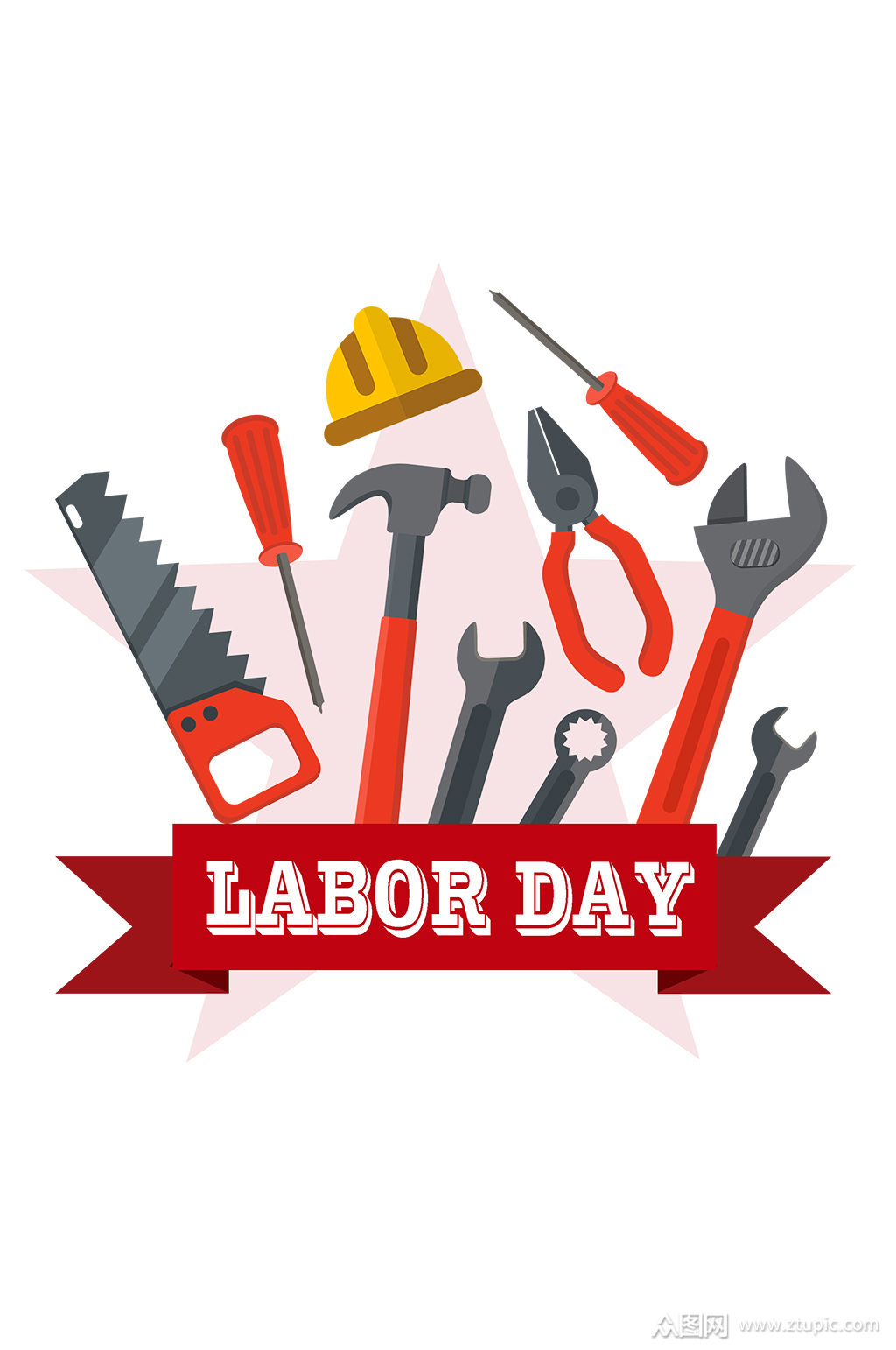 五一劳动节劳动工具素材五一劳动节素材元素