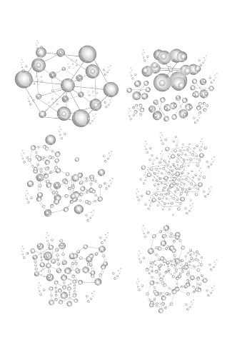 化学分子粒子细胞排列结构 化学元素