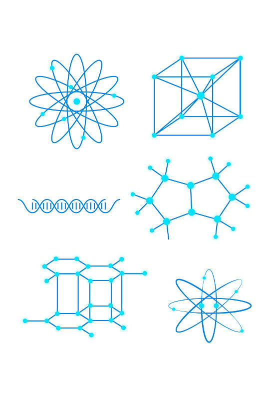 分子式化学分子结构免抠 化学元素