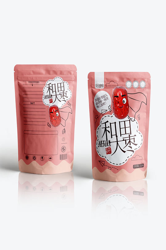 和田大枣零食食品包装设计