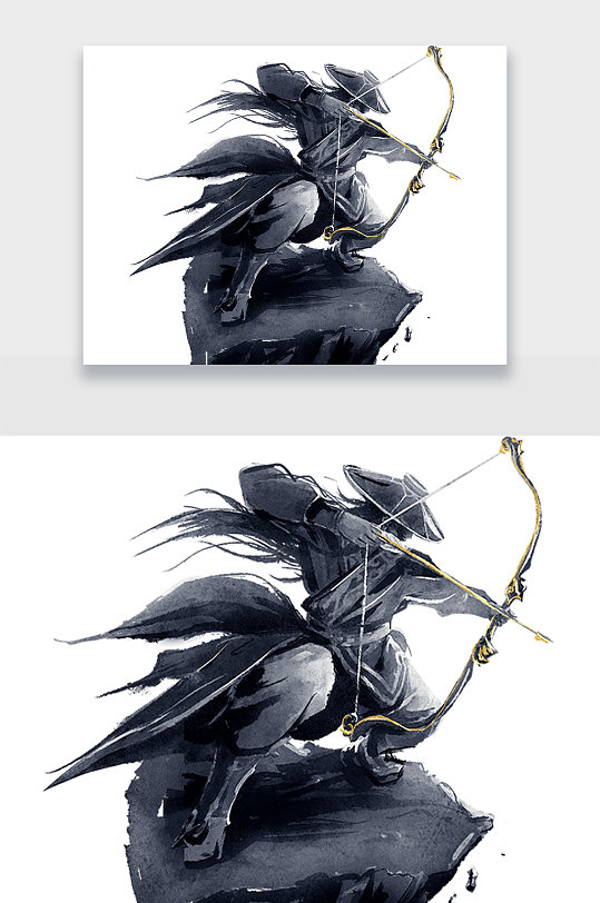 中国武侠射箭免扣元素