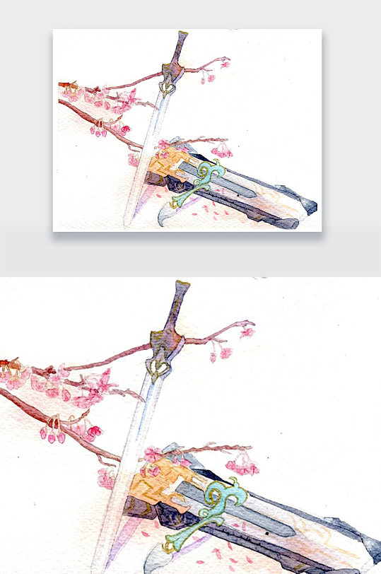 古风剑背景图片-古风剑背景设计素材-古风剑背景模板下载-众图网