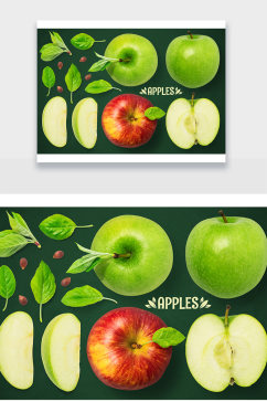 苹果新鲜水果png