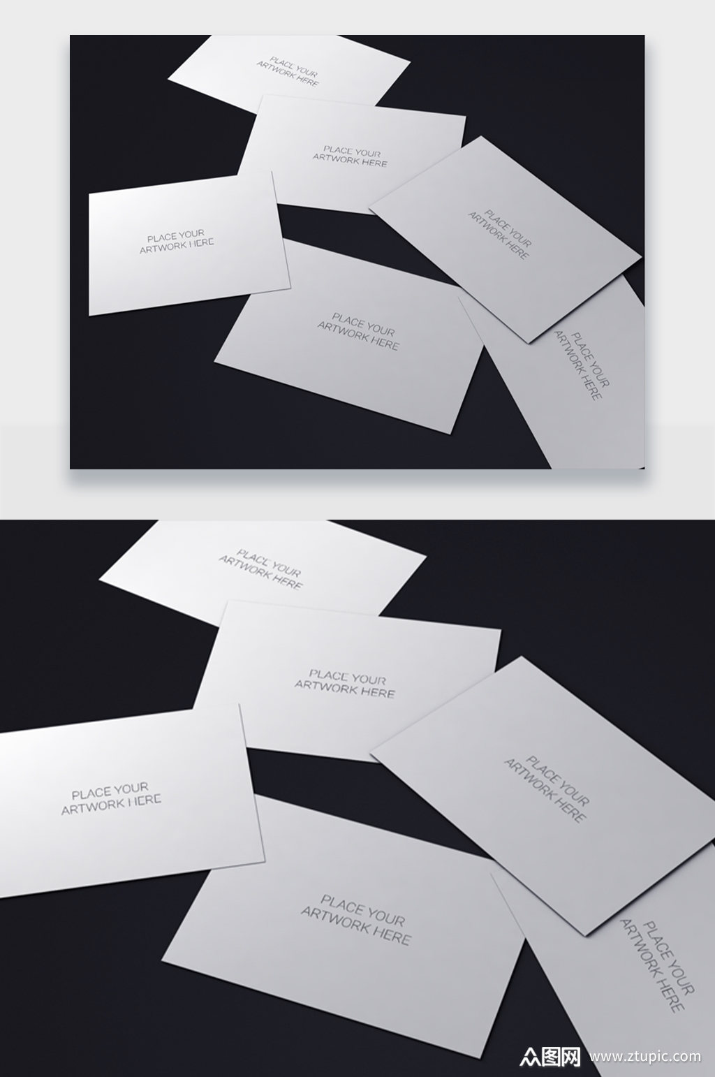 简约大气名片样机模板下载-编号509346-众图网