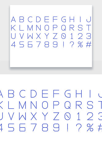 数字英文键盘图标设计
