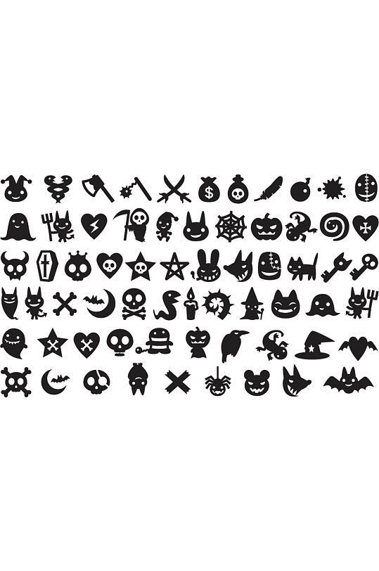 万圣节标志图片-万圣节标志素材下载-众图网