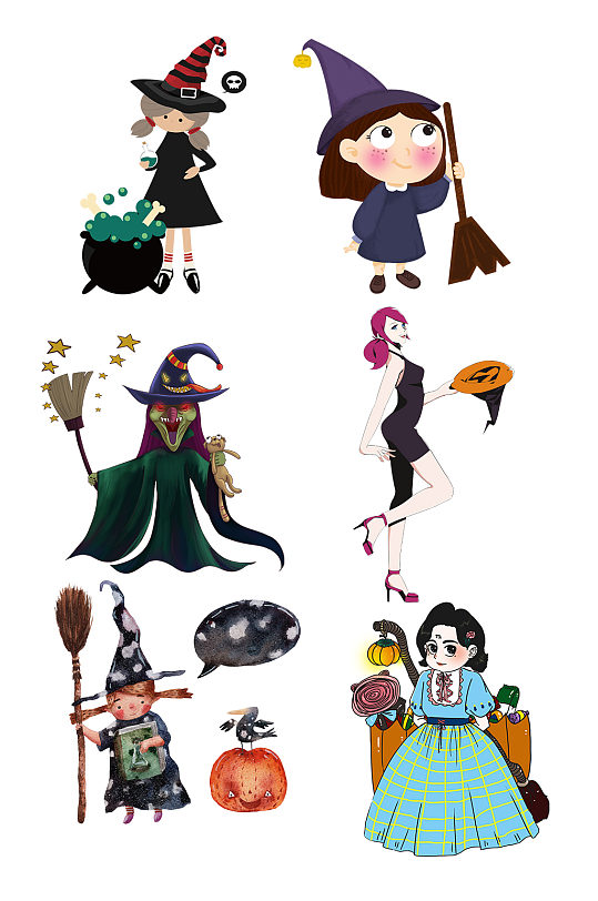 女巫png图片-女巫png素材下载-众图网