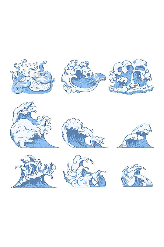 浪花png图片-浪花png素材下载-众图网