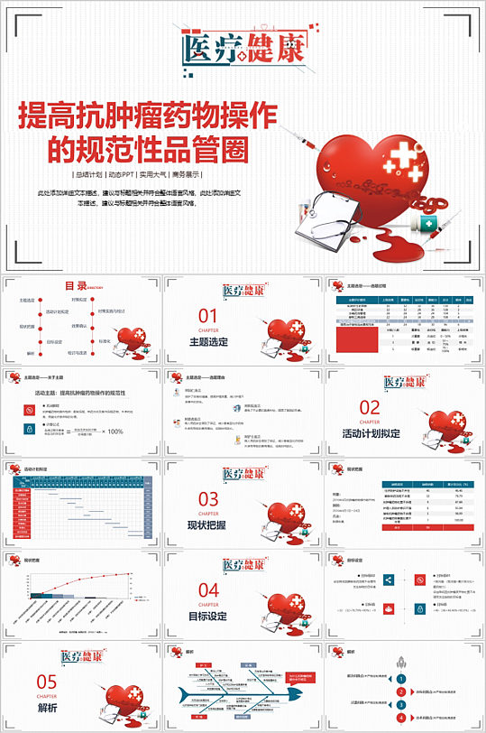 提高肿瘤药物操作的规范性品管圈PPT