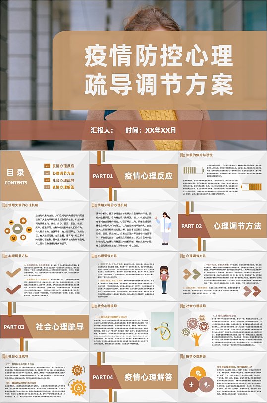 疫情防控心理疏導(dǎo)調(diào)節(jié)方案PPT