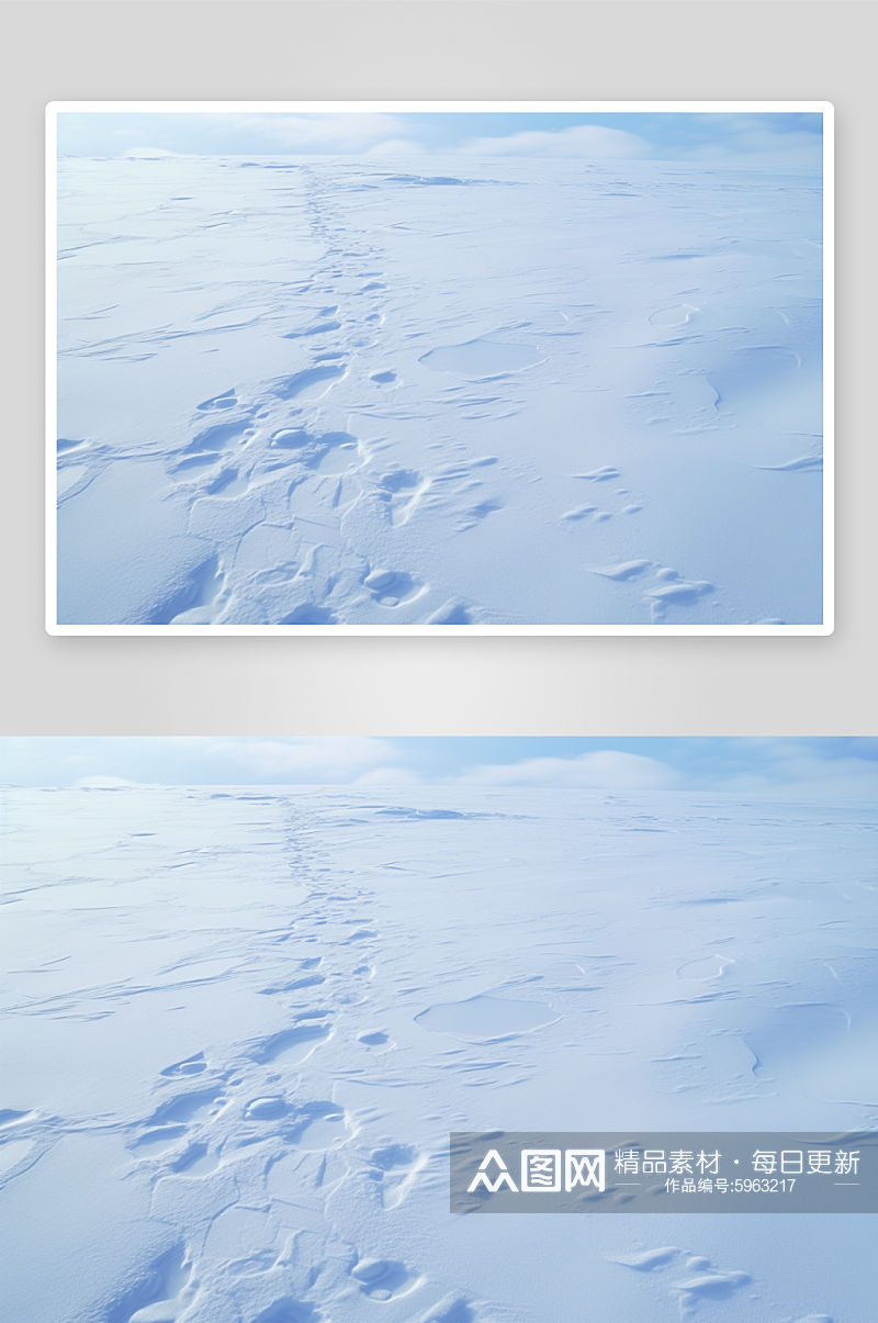 下雪风景冬天图片素材