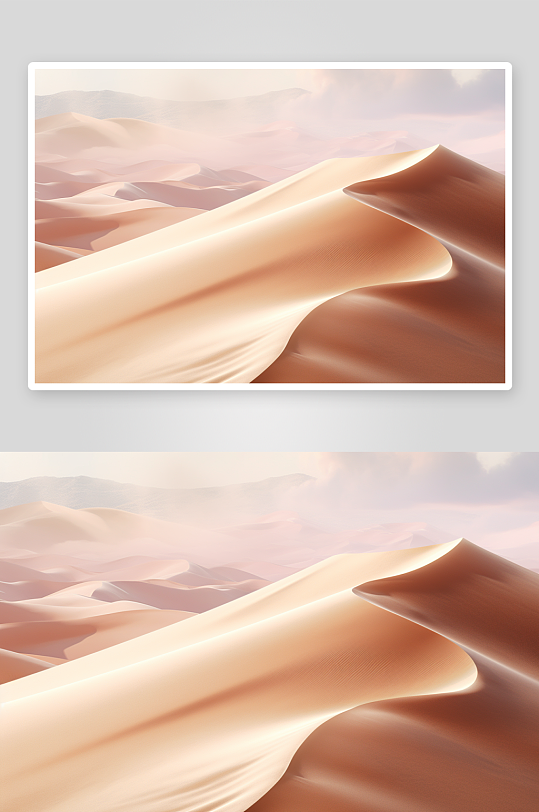 AI数字艺术沙漠壁纸素材图片