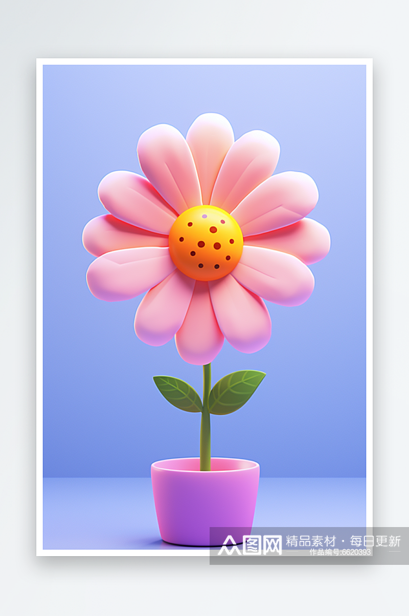 数字艺术AI图花朵素材图片素材