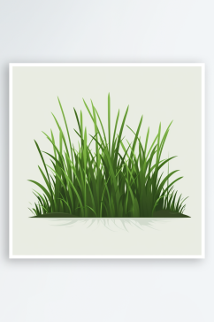 数字艺术AI图草堆草丛素材图片