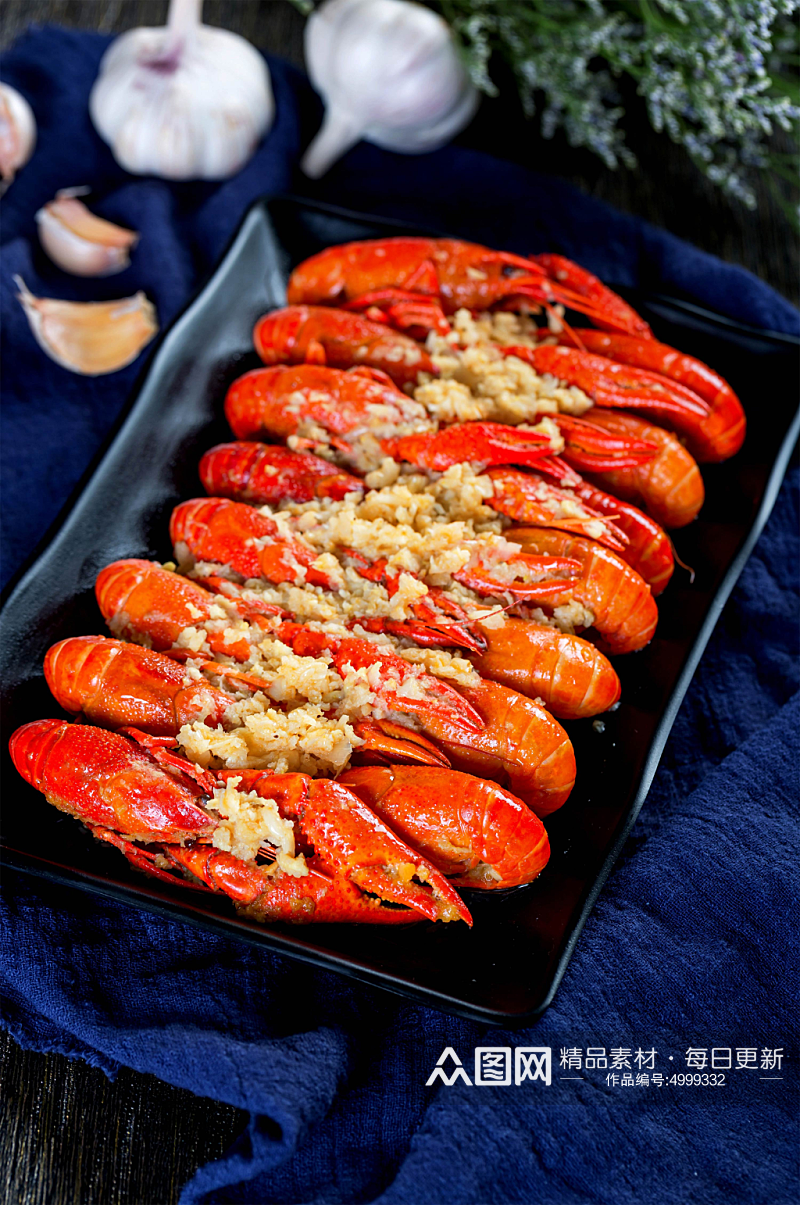 小龙虾美食摄影图片素材