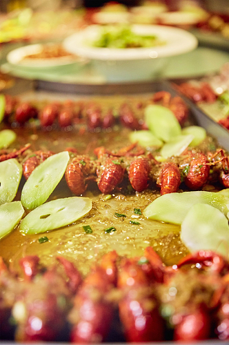 小龙虾美食摄影图片